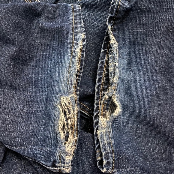 A|X Armani Exchange J101 Boot Cut Dark Wash Jeans 33R 33 Regular - Picture 13 of 16